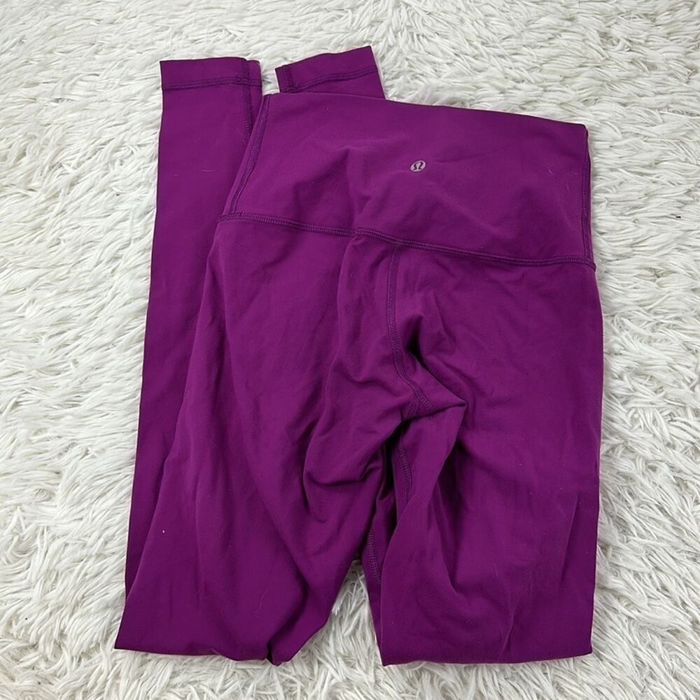 Lululemon Wunder Under Pant *Full-On Luon (Roll Down) Regal Plum - Picture 6 of 6